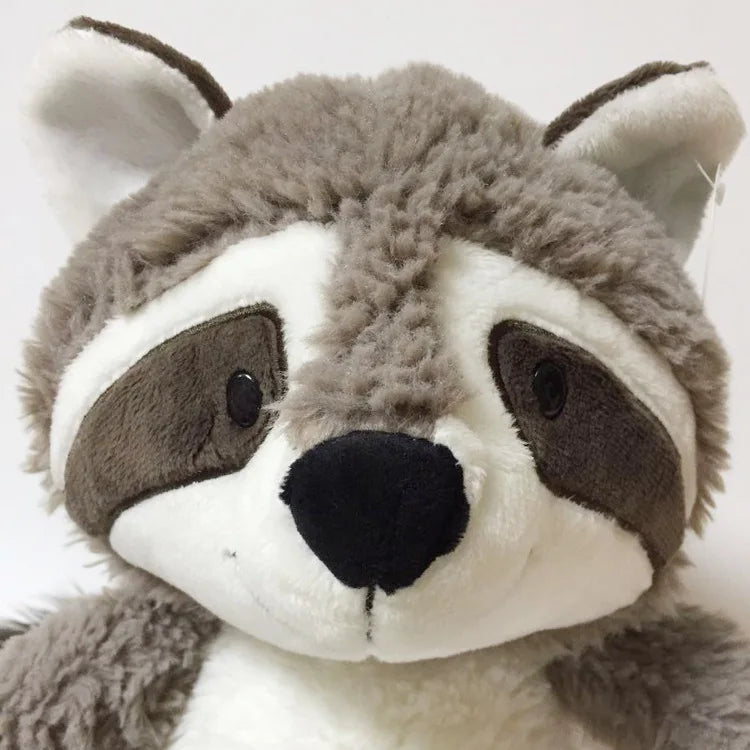 🦝💤 Guaxinim de Pelúcia 25 cm – Um Amiguinho Selvagem e Fofo! 💕🌲