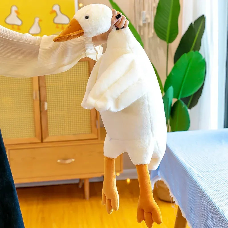 ✨ Pelúcia Ganso Branco 50cm – Conforto e Diversão em Um Só Produto! ✨