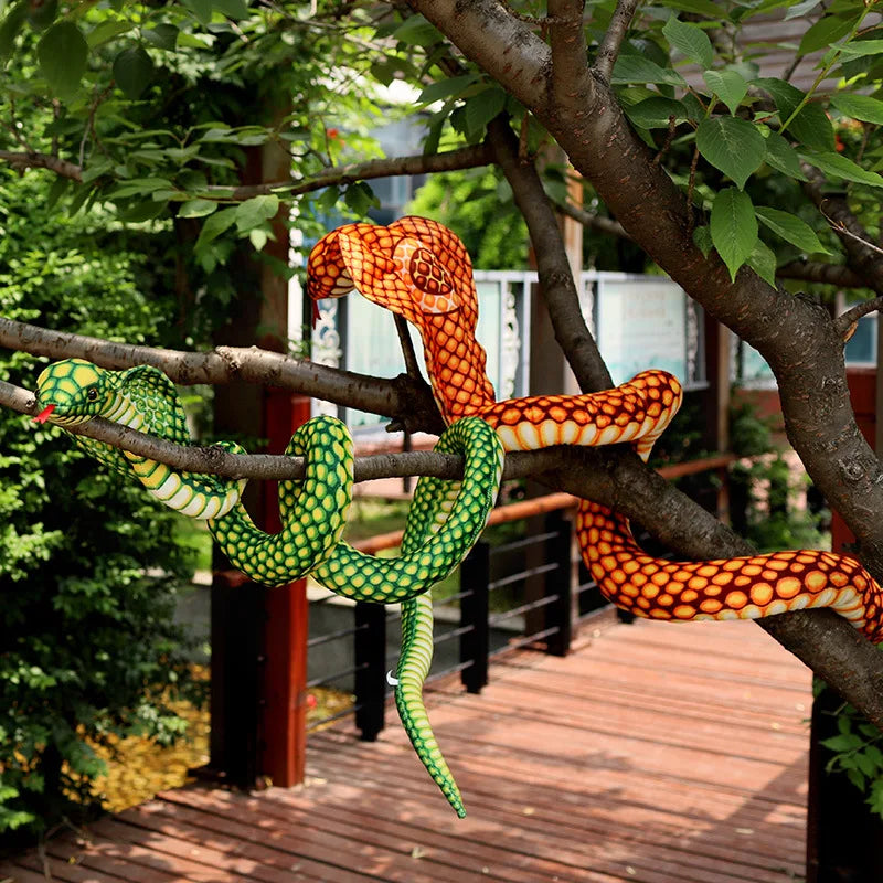 đ Cobra de PelĂșcia Gigante â Realismo Impressionante em 80 e 170 cm! đ