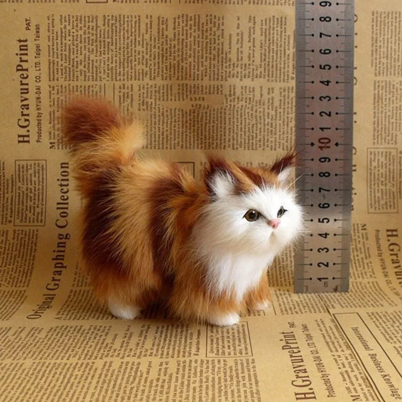 🐾 Gatinhos de Pelúcia Realistas – Puro Encanto e Fofura! 🐱