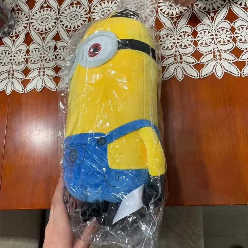💛 Pelúcia Minions – Personagens Fofos 25cm e 45cm 🍌🎬