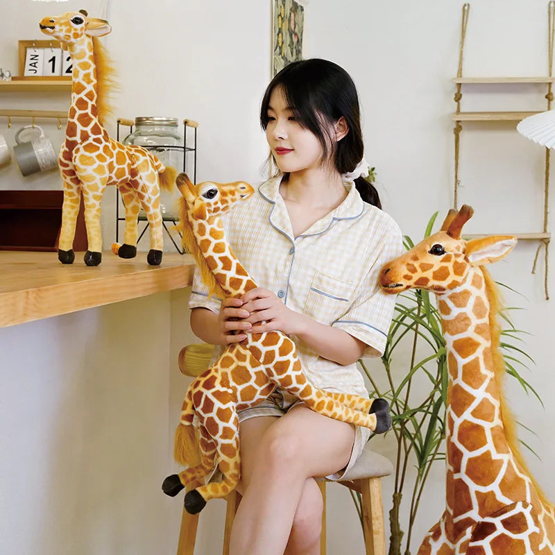 🦒 Girafa de Pelúcia – Diversão, Beleza e Decoração! 🦒