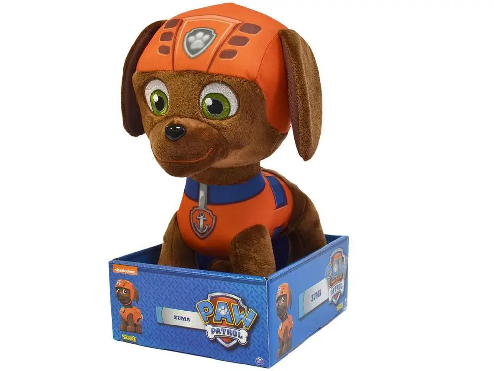 🌊 Pelúcia Patrulha Canina – Zuma 30cm 🐾🚤