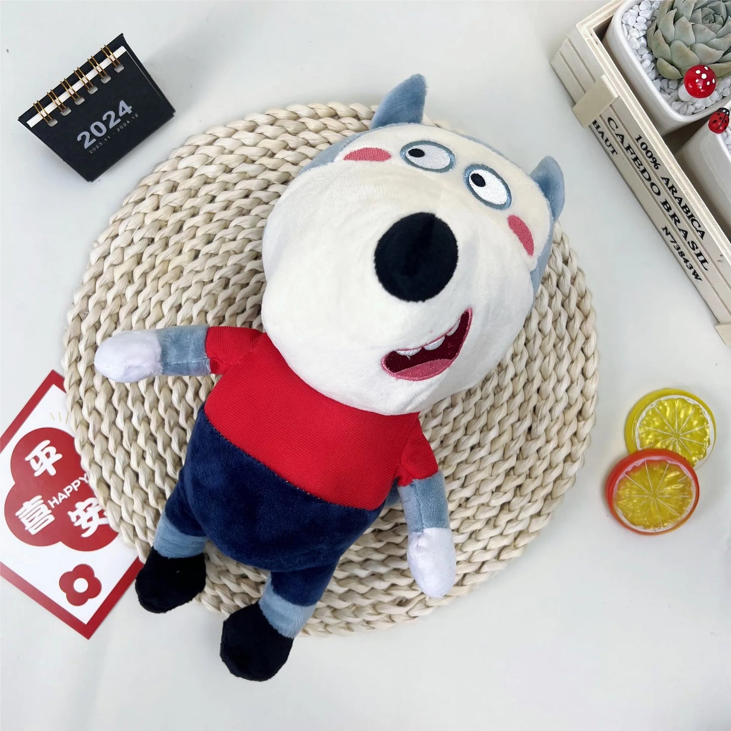 🧸✨ Pelúcias Oficiais da Família Wolfoo – Diversão, Carinho e Aventura! ✨🧸