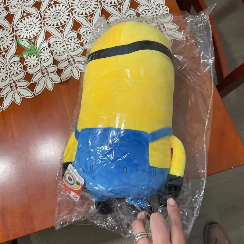 💛 Pelúcia Minions – Personagens Fofos 25cm e 45cm 🍌🎬