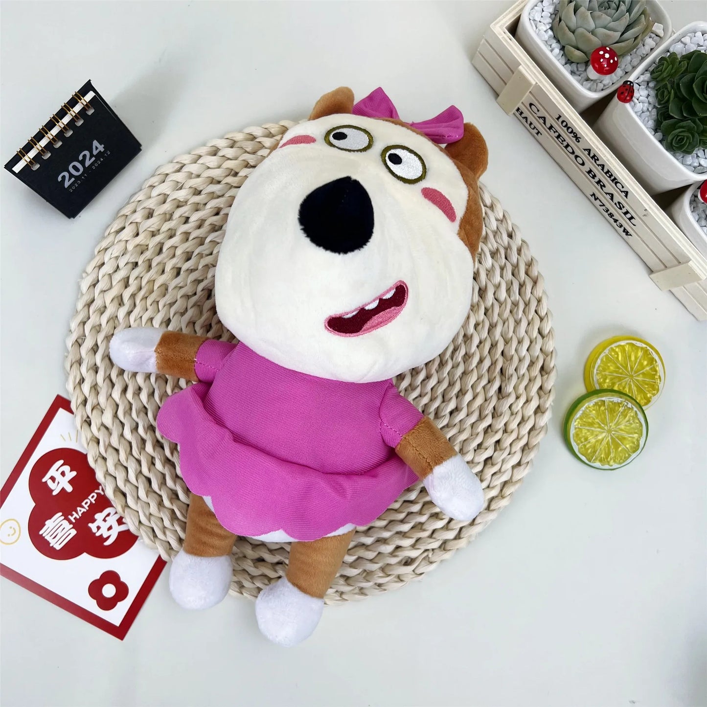 🧸✨ Pelúcias Oficiais da Família Wolfoo – Diversão, Carinho e Aventura! ✨🧸