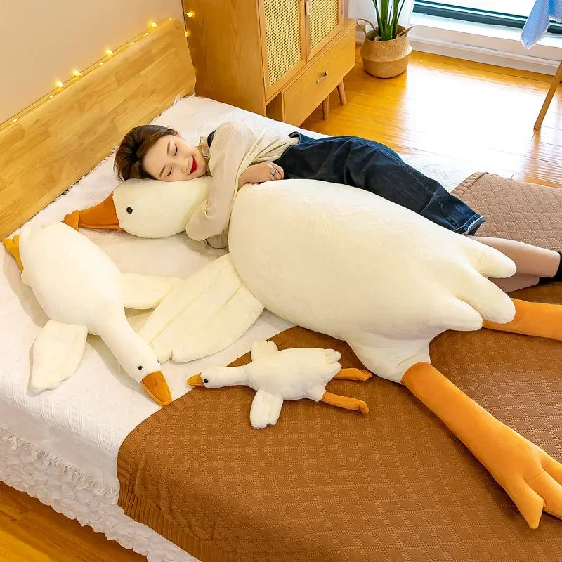 ✨ Pelúcia Ganso Branco 50cm – Conforto e Diversão em Um Só Produto! ✨