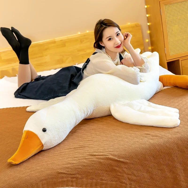 ✨ Pelúcia Ganso Branco 50cm – Conforto e Diversão em Um Só Produto! ✨