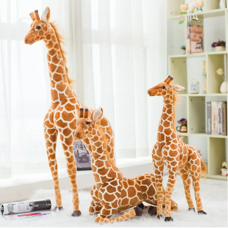 🦒 Girafa de Pelúcia – Diversão, Beleza e Decoração! 🦒