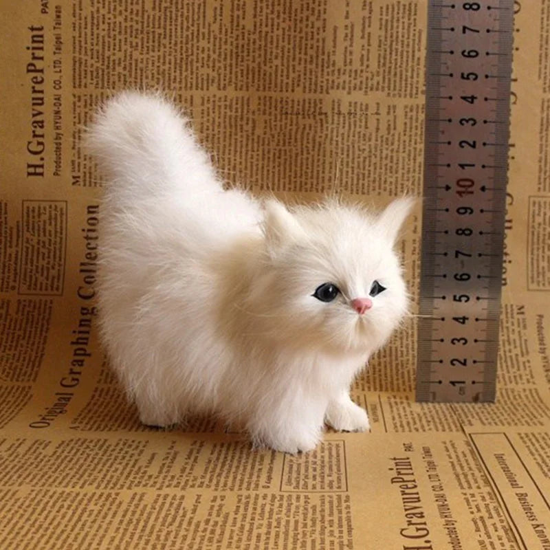 🐾 Gatinhos de Pelúcia Realistas – Puro Encanto e Fofura! 🐱