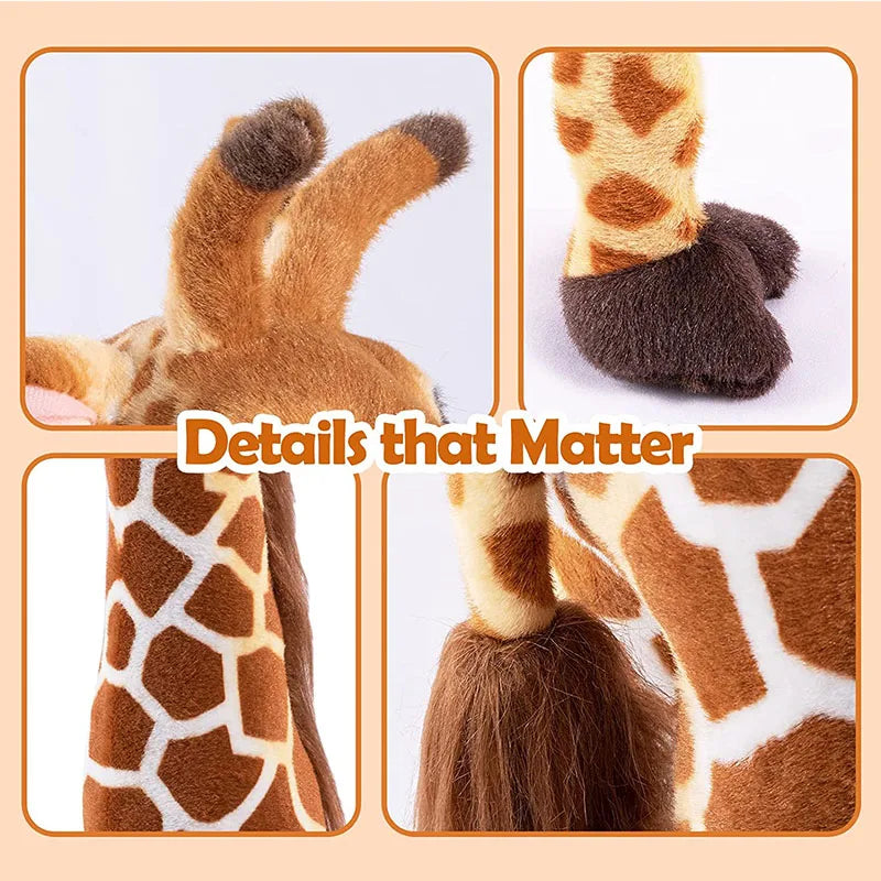 🦒 Girafa de Pelúcia – Diversão, Beleza e Decoração! 🦒
