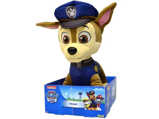 👮‍♂️ Pelúcia Patrulha Canina – Chase 30cm 🐾🚓